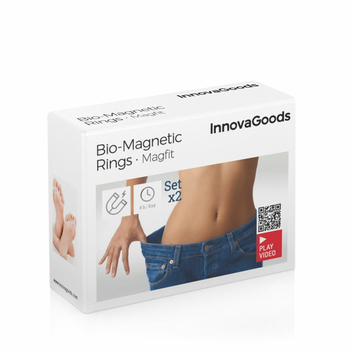 Inele Magnetice pentru Slăbit Magfit InnovaGoods 2 Unități - SAPPHIRO