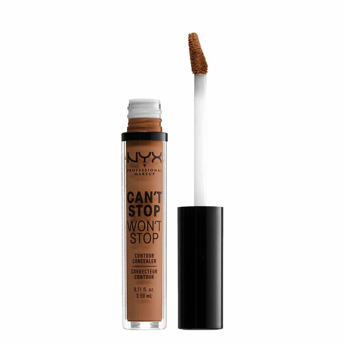 Fluid corector NYX Can't Stop Won't Stop Warm caramel 3,5 ml - SAPPHIRO