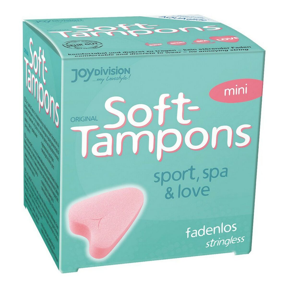 Tampoane Igienice Sport, Spa & Love Joydivision 12204 (3 pcs) 3 Unități - SAPPHIRO