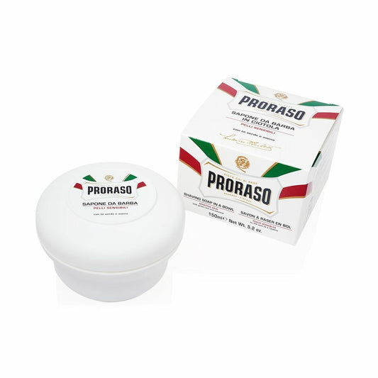 Săpun de Bărbierit White Proraso Pelli Sensibli 150 ml - SAPPHIRO