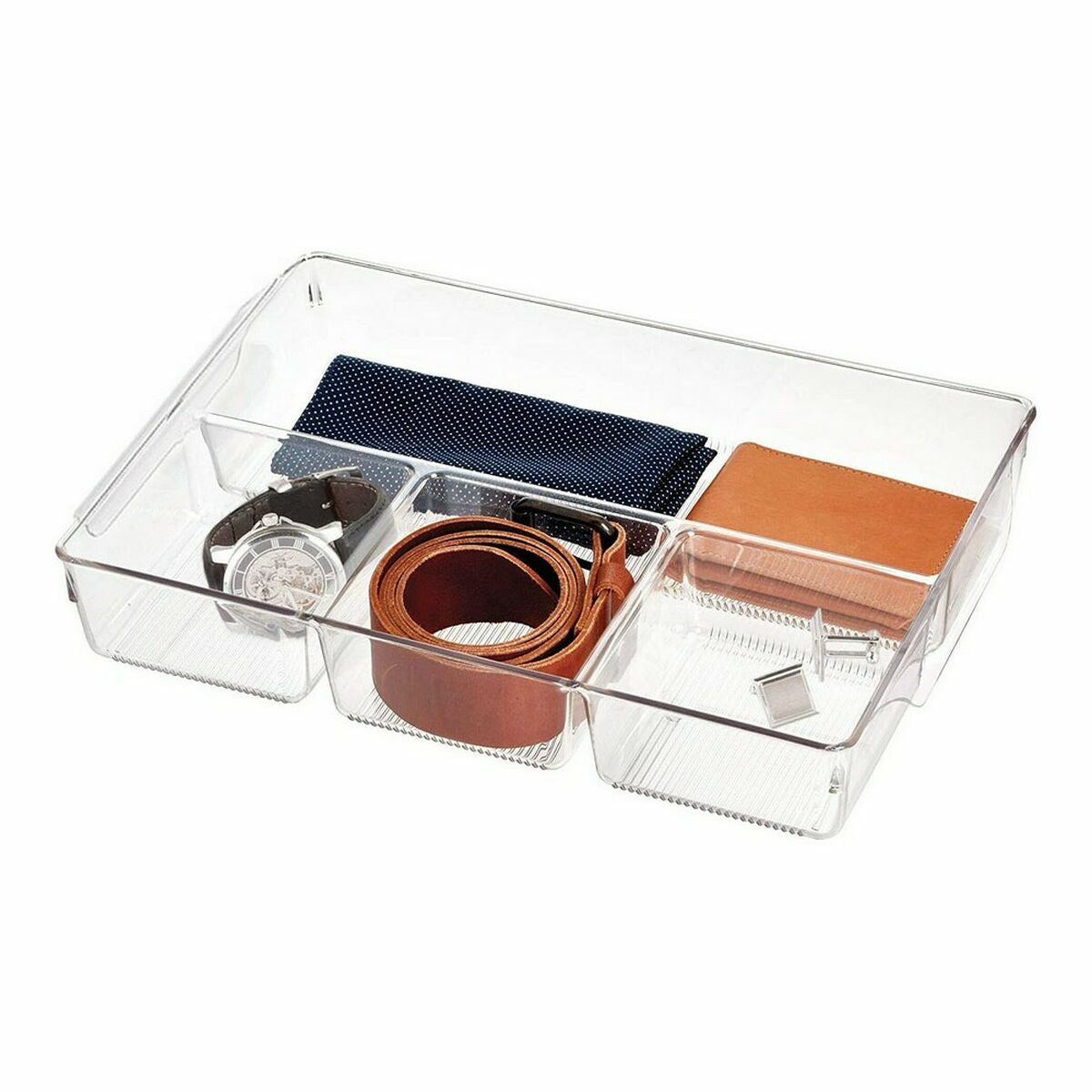 Organizator multifuncțional Confortime Transparent 37,5 x 23,5 x 5, cm (12 Unități) - SAPPHIRO