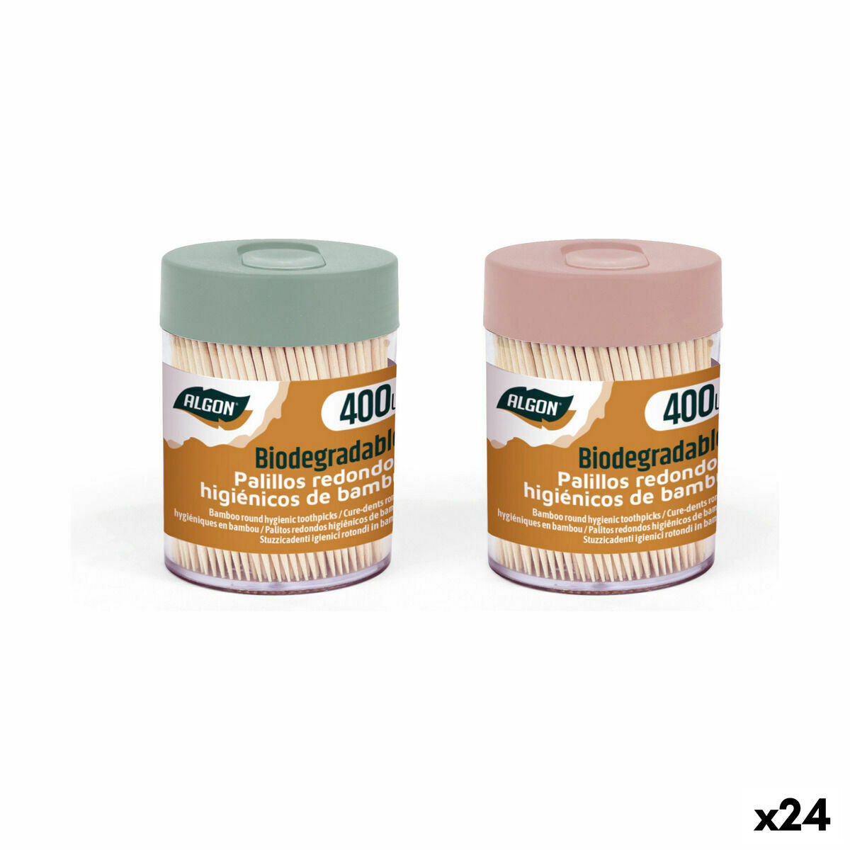 Scobitori Dentare Algon Set 400 Piese (24 Unități) - SAPPHIRO