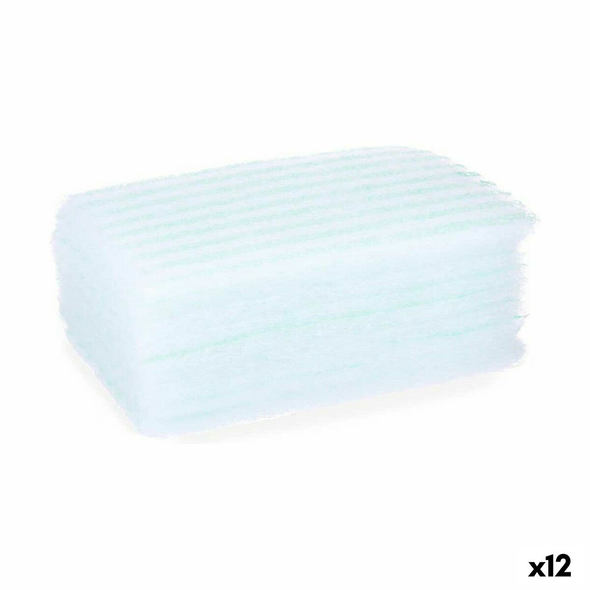 Burete de Corp Berilo 11880014 Albastru Alb 19,5 x 12 x 1,5 cm Săpun (12 Unități) - SAPPHIRO