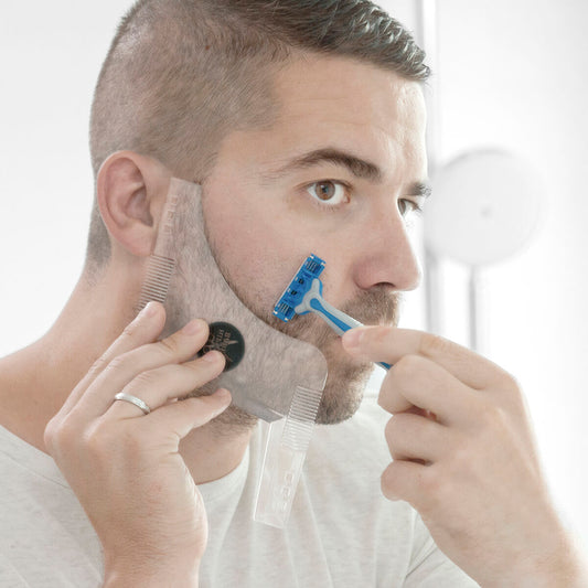 Sablonul de barbă pentru bărbierit Hipster Barber InnovaGoods - SAPPHIRO