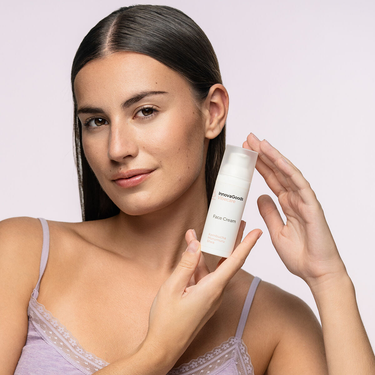 Cremă de Față Hidratantă Kombucha Vibecare InnovaGoods 50 ml - SAPPHIRO